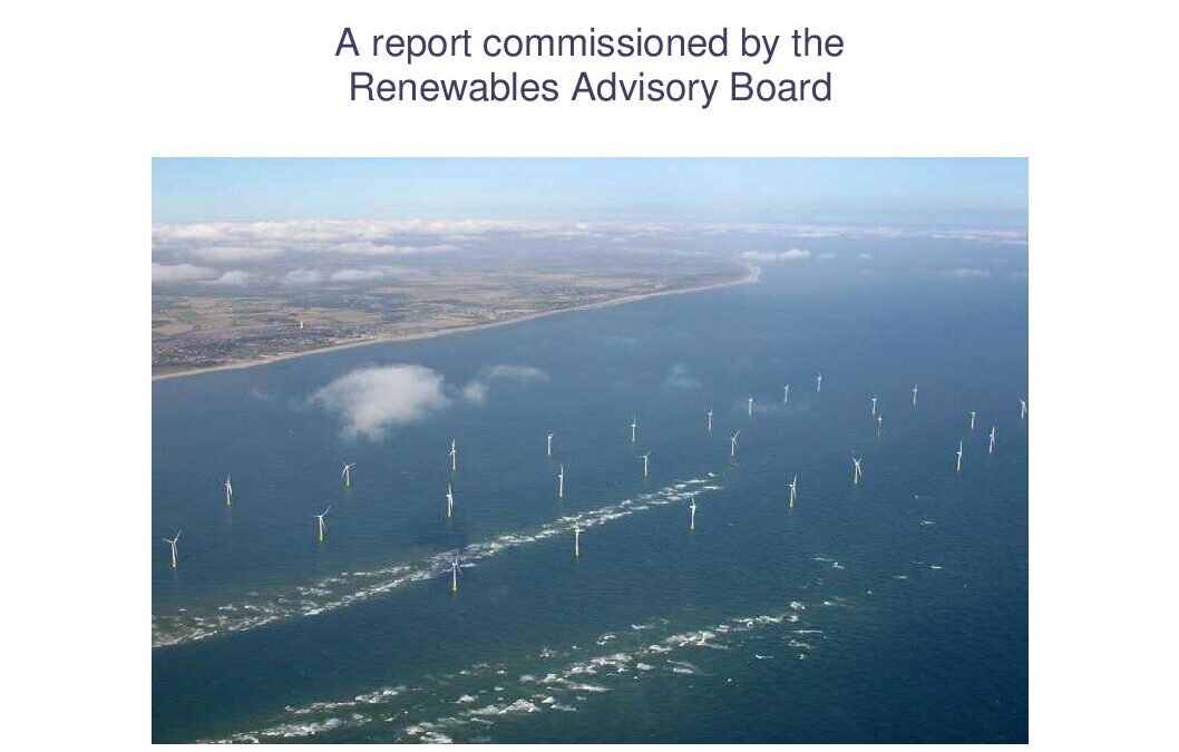 Value breakdown for the offshore wind sector