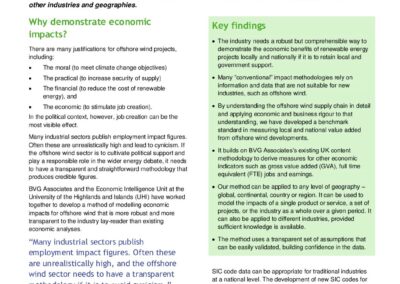 A new economic impact methodology for offshore wind