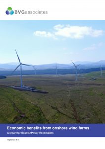 Economic benefits from onshore wind farms