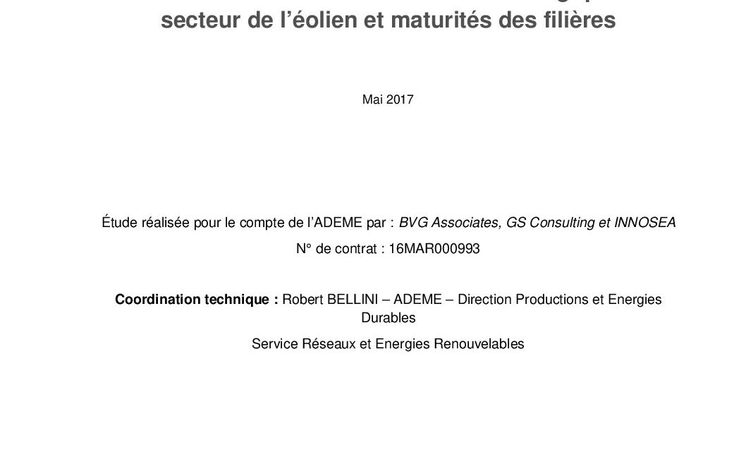 ADEME Study – English executive summary only
