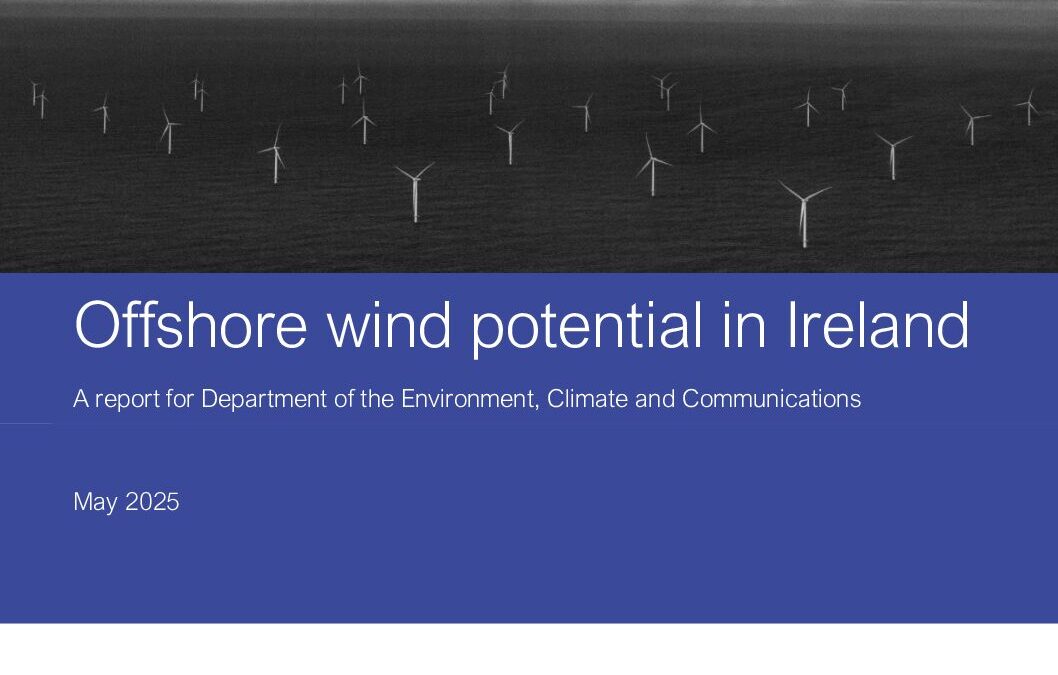 Offshore wind potential in Ireland
