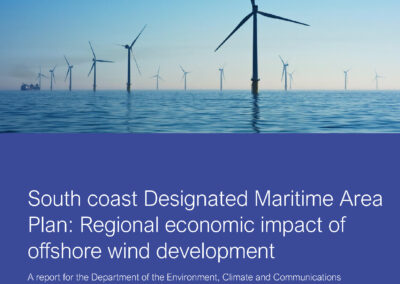 Marine spatial planning and policy support for the south coast of Ireland