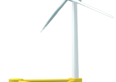 Business strategy support for a floating construction platform