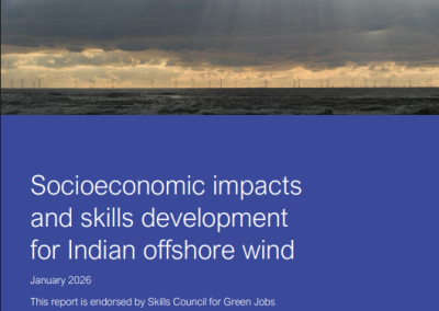 Socioeconomic impacts and skills development study for offshore wind in India