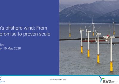 Japan offshore wind: From early promise to proven scale